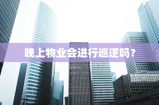 晚上物业会进行巡逻吗？