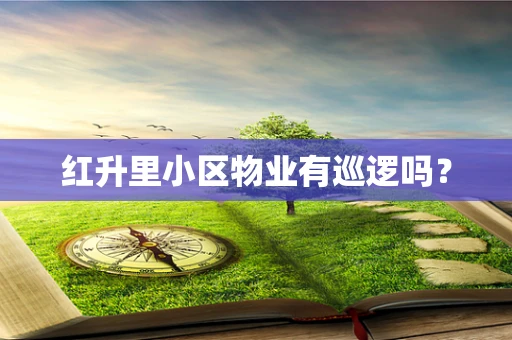 红升里小区物业有巡逻吗？