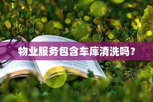 物业服务包含车库清洗吗？