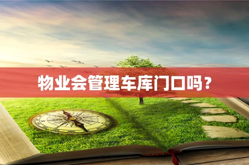 物业会管理车库门口吗？