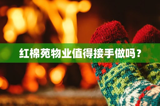 红棉苑物业值得接手做吗？