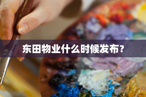 东田物业什么时候发布？