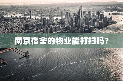 南京宿舍的物业能打扫吗？
