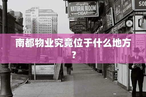 南都物业究竟位于什么地方？