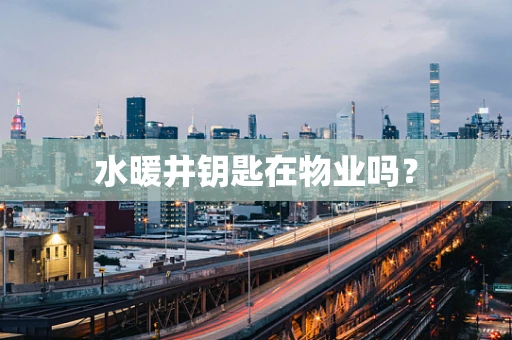 水暖井钥匙在物业吗？