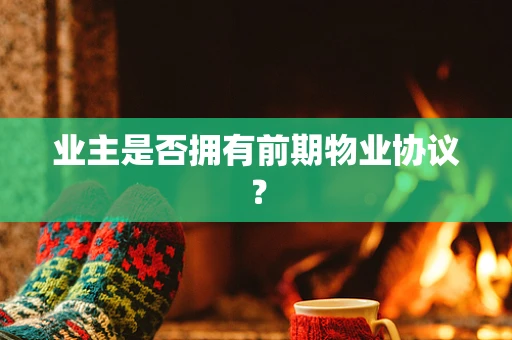 业主是否拥有前期物业协议？