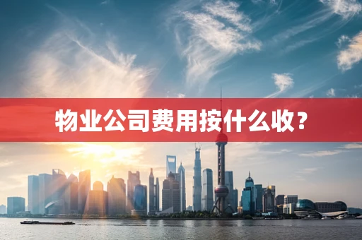 物业公司费用按什么收？