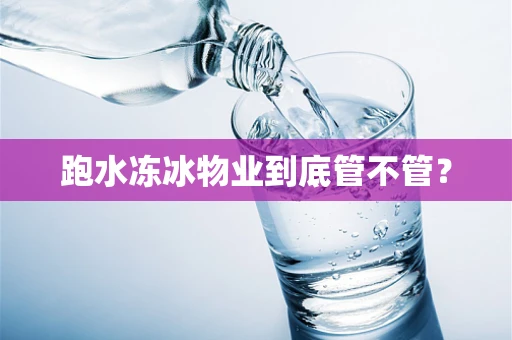跑水冻冰物业到底管不管？