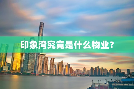 印象湾究竟是什么物业？