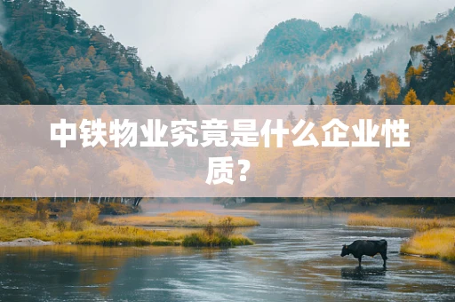 中铁物业究竟是什么企业性质？