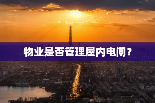 物业是否管理屋内电闸？