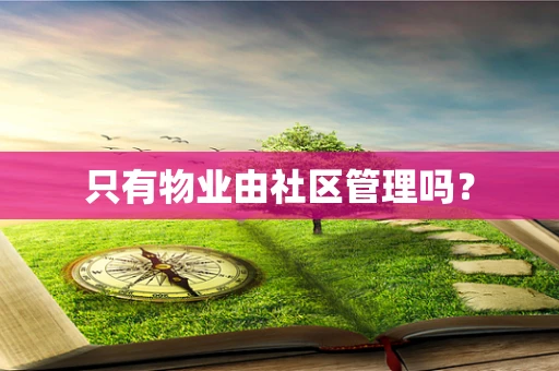 只有物业由社区管理吗？