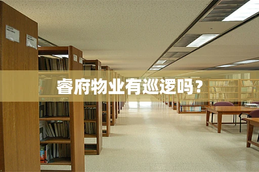 睿府物业有巡逻吗？