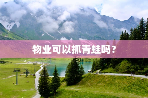 物业可以抓青蛙吗？