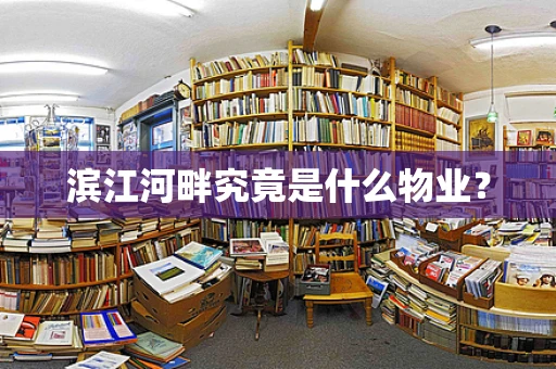 滨江河畔究竟是什么物业？