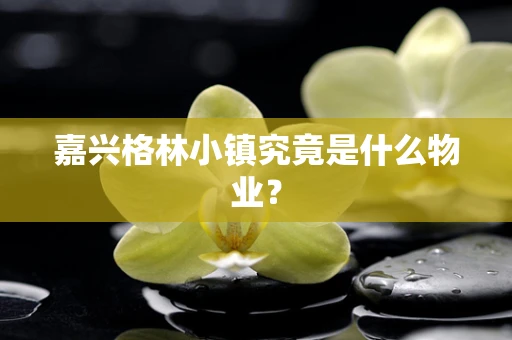 嘉兴格林小镇究竟是什么物业？